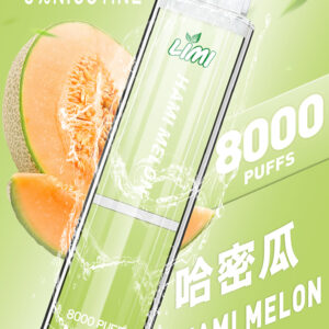 哈密瓜味-LIMI發光抛棄式電子煙 8000口辣妹發光棒/一次性電子煙